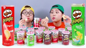 Десерт с картофельными чипсами Принглс