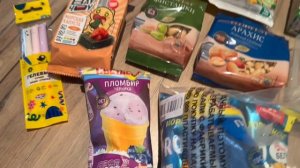 Обзор продуктов, купила по акции Кола-Блю 🩵 и вафли 🧇🍍