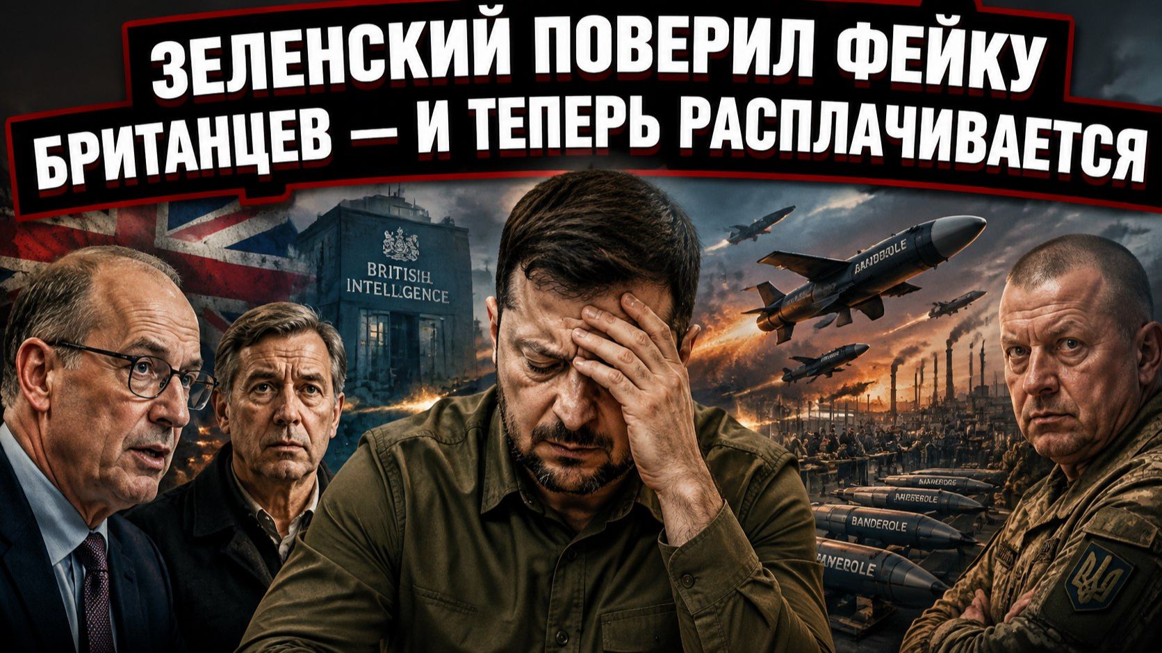 Британская разведка подставила Зеленского: цена ошибки — гибель Украины