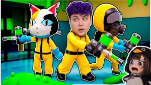 БОЛЬНИЦА для ЖИВОТНЫХ, но НАПАДЕНИЕ СЛИЗИ 🦠 ROBLOX