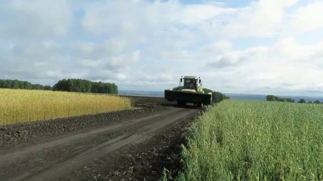 Простор и поля Кузбасса