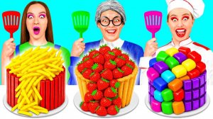 Кулинарный Челлендж# Я против Бабушки #Удивительные Кухонные Рецепты
