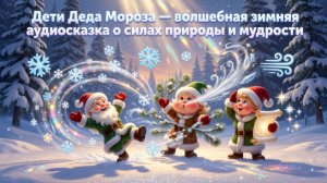 ❄️🌬️ Дети Деда Мороза — волшебная зимняя аудиосказка о силах природы и мудрости ✨🌨️