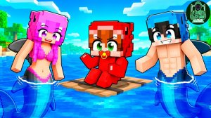 МЕНЯ УДОЧЕРИЛА СЕМЬЯ АКУЛ в #Minecraft