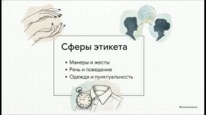 ОРКСЭ 4 класс Премудрости этикета
