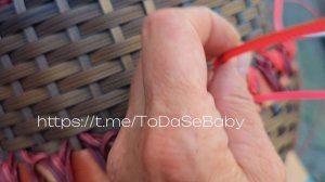 Мастер-класс Декор для кашпо из ротанга «ЦВЕТОК ПАПОРОТНИКА»