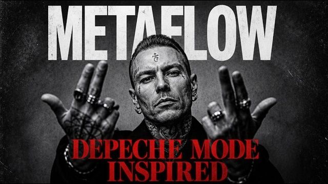 Fading Grace - Depeche Mode Inspired Minimalistic Dark Synthpop AI Mix #80smusic #90smusic