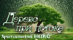📗 «Дерево при потоке» ~ РАССКАЗ Христианский ~ 👧🟢