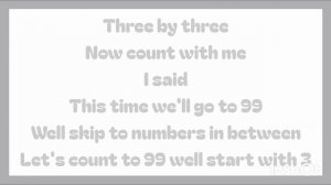 Count by 3's to 99