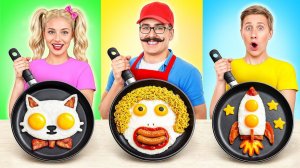 Кулинарный Челлендж для Мамы# Я против Папы # Смешные Рецепты с Едой Multi DO Challenge