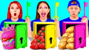 Выбери Правильный Ключ Челлендж # Смешные Ситуации с Едой
