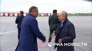 Путин прибыл на Сахалин