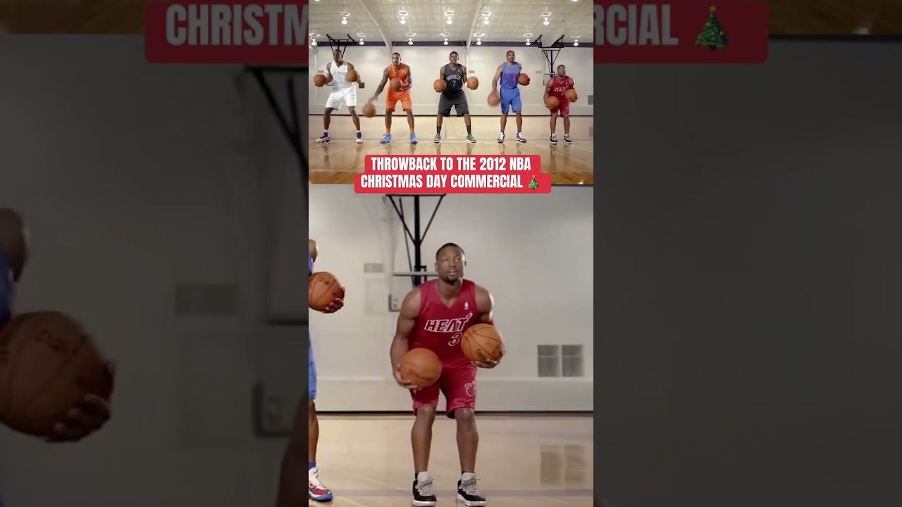 If They Recreated This Commercial, Who Would Be In It? #miamiheat #christmas #nba #basketball