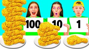 100 Слоев Еды Челлендж # Съедобная Битва