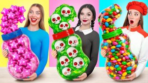 Кулинарный Челлендж# Уэнсдей Против Бабушки # Простые Кулинарные Рецепты от Multi DO Challenge