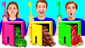 Выбери Правильный Ключ Челлендж # Съедобная Битва от Fun Fun Challenge