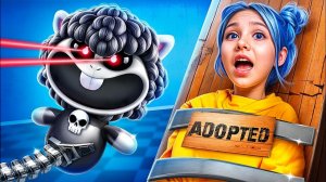 Меня удочерила BABA CHOPS! Супер макияж для BABA CHOPS! Как стать одним из Smiling Critter