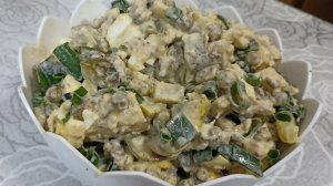 Салат со шпротами