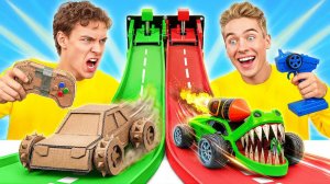 Строим Богатую vs Бедную Машину от Multi DO Smile