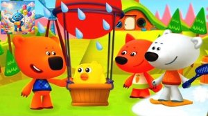 Детский уголок/Kids'Corner. Книжка-игра: Прогноз погоды!Кеша и Тучка в играют в бамбиндтон!