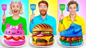 Кулинарный Челлендж для Мамы# Я против Папы # Фантастические Лайфхаки с Едой от Multi DO Challe