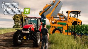 Уборка винограда комбайном / Farming Simulator 25 🐄🌻🌽