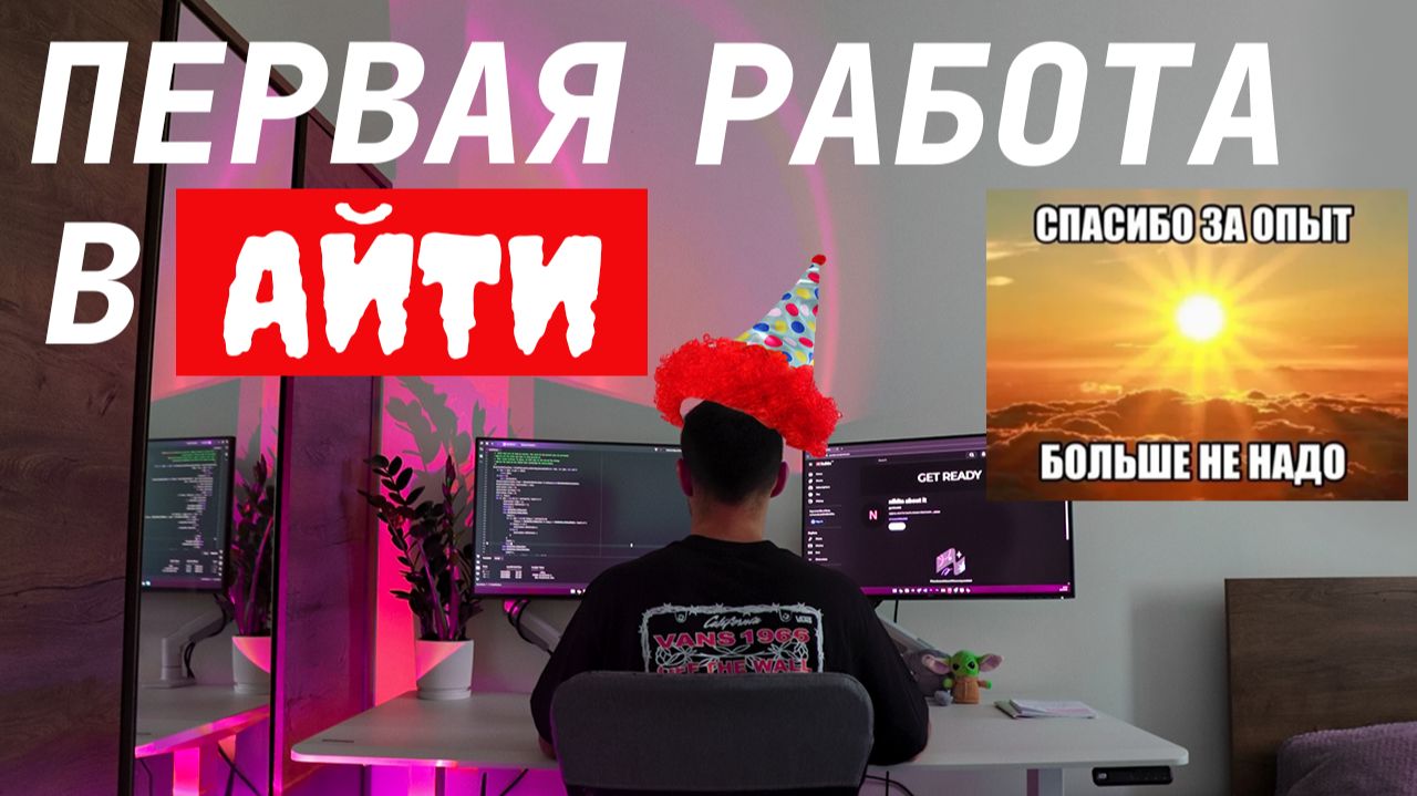 МОЯ ПЕРВАЯ РАБОТА В IT в особняке кабан кабаныча