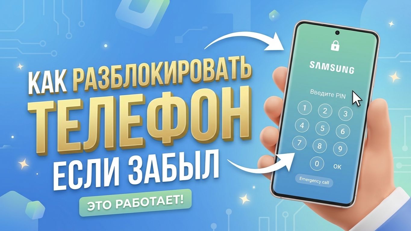 Заблокировался смартфон? Как разблокировать телефон, если забыл пароль, PIN или графический ключ?