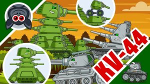 KV-44 vs Super Mutants All Episodes of Season 2 Steel Monsters Tank Animation (перезалив)