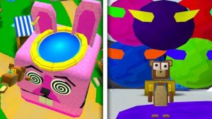 Новый портал Розового Кролика Гигантский Ледяной Червь - Прохождение игры Super Bear Adventure