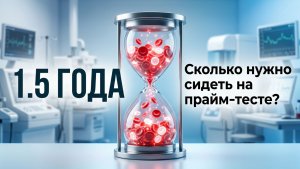 Как долго нужно сидеть на прайм-тесте?