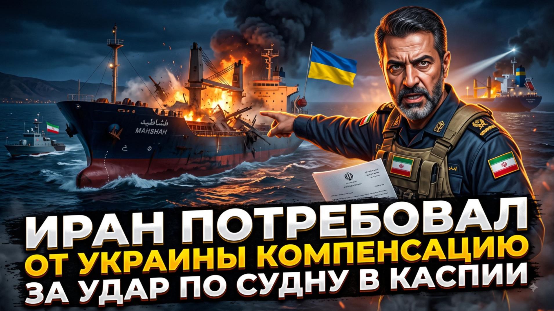 💰 Счёт на миллионы: Иран требует от Киева компенсацию за потопленное судно