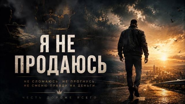 Я НЕ ПРОДАЮСЬ  Честь дороже денег