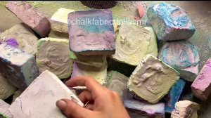 ASMR crush chalk 🌈2в1