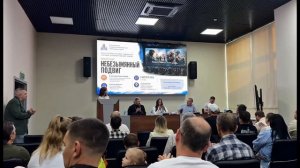 Премьерный показ наших фильмов.