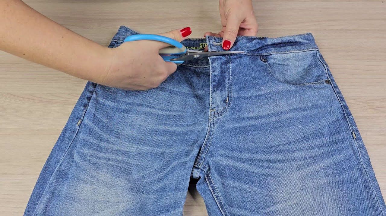 💥 Как я увеличила джинсы в поясе на 10 см (и ты сможешь)