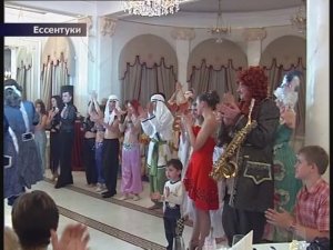 Открытие «ТЕАТРАЛЬНОЙ ГОСТИНОЙ» в отеле «Понтос Плаза» Ессентуки  2012 ТНТ КМВ ©