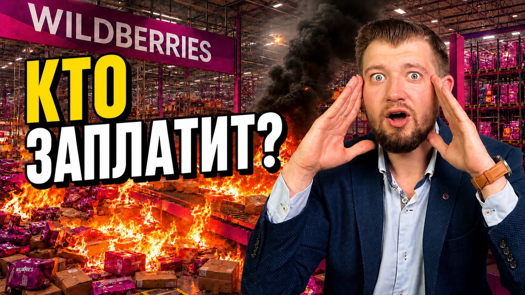 Удары беспилотников по складам Wildberries: Продавцы потеряли товары на 150 млрд рублей