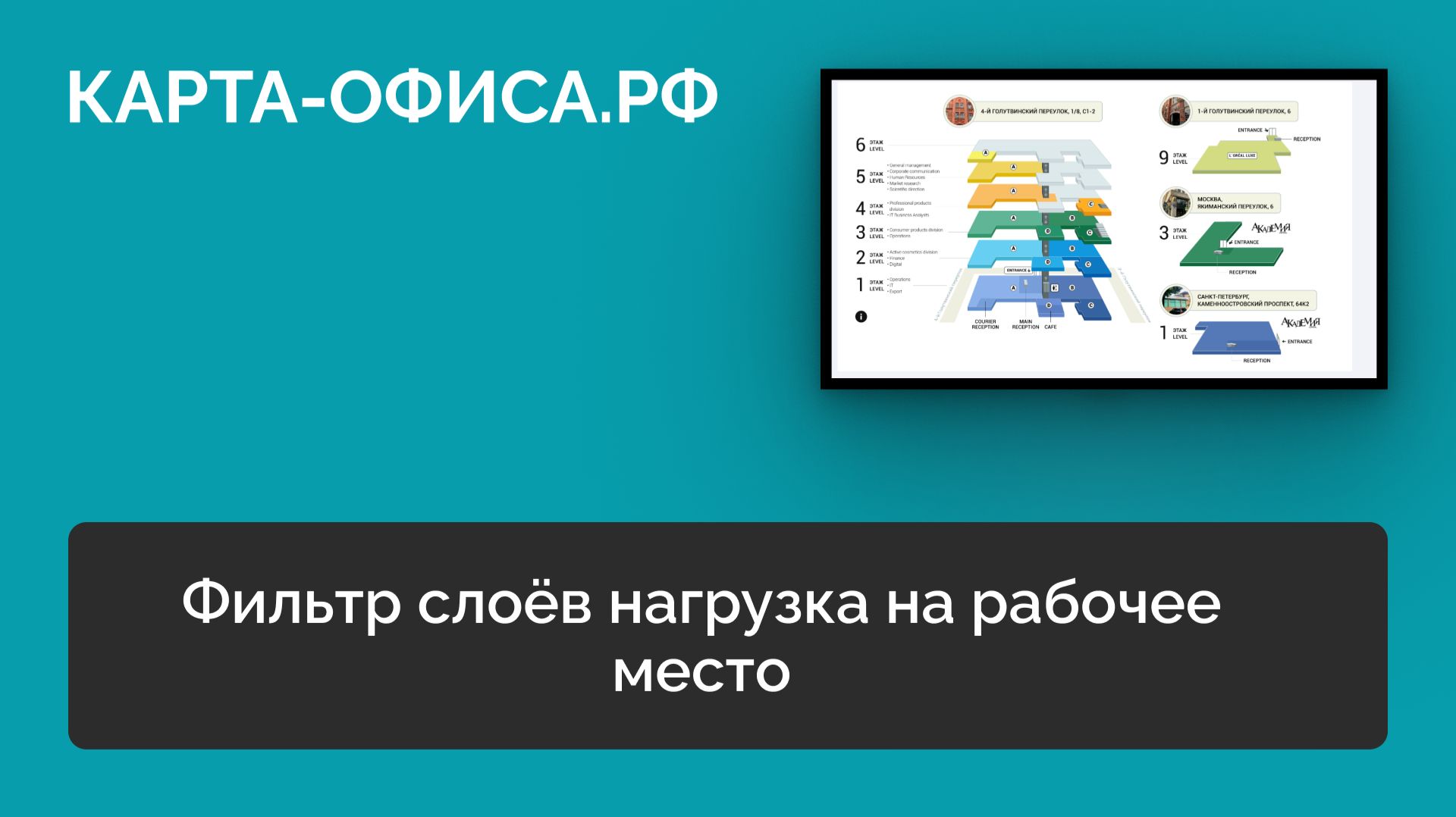 Фильтр слоёв - нагрузка на рабочее место
