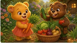 Овощи-силачи | Песенка для детей