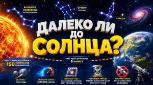 Далеко ли до Солнца?  Естествознание, 2 класс