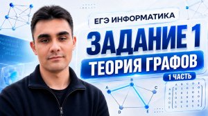 Задание 1 ЕГЭ по информатике | Теория графов — Часть 1