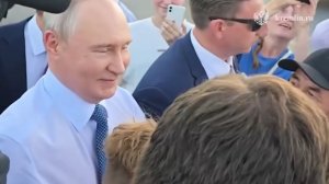 Владимир Путин пообщался с жителями Новосибирска, 11 августа 2026 года