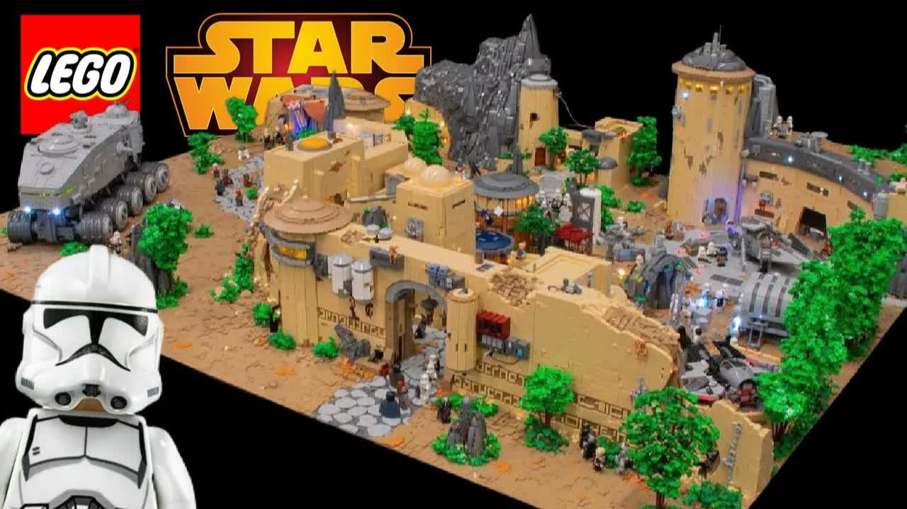 ОГРОМНЫЙ LEGO Star Wars MOC по Батуу! Обзор LEGO MOC #11