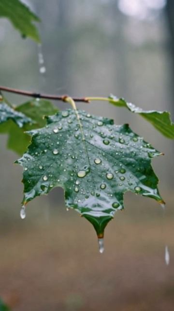 Шум дождя в лесу 🌧️ Расслабляющая музыка и звуки природы для сна