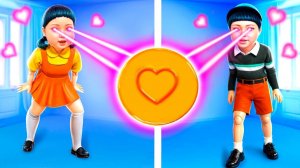 Кукла из Игры в Кальмара ВЛЮБИЛАСЬ! Моя девушка из Игры в Кальмара