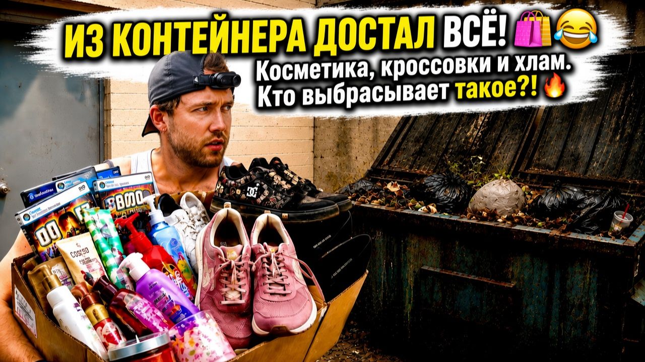 Хорошее, плохое и ужасное , то ЧТО ВЫ МОЖИТЕ ТУТ НАЙТИ /  Поиск сокровищ в мусорных контейнерах