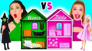 Строим Удивительный Кукольный Домик Барби vs Злая Челлендж _ Война Пранков