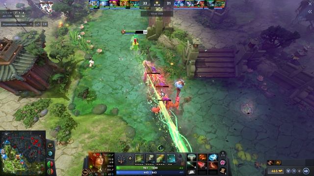 Windranger лёгкая линия (обычная игра)