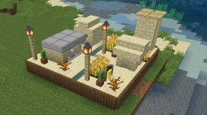 как зделать мини биом пустыни в Minecraft